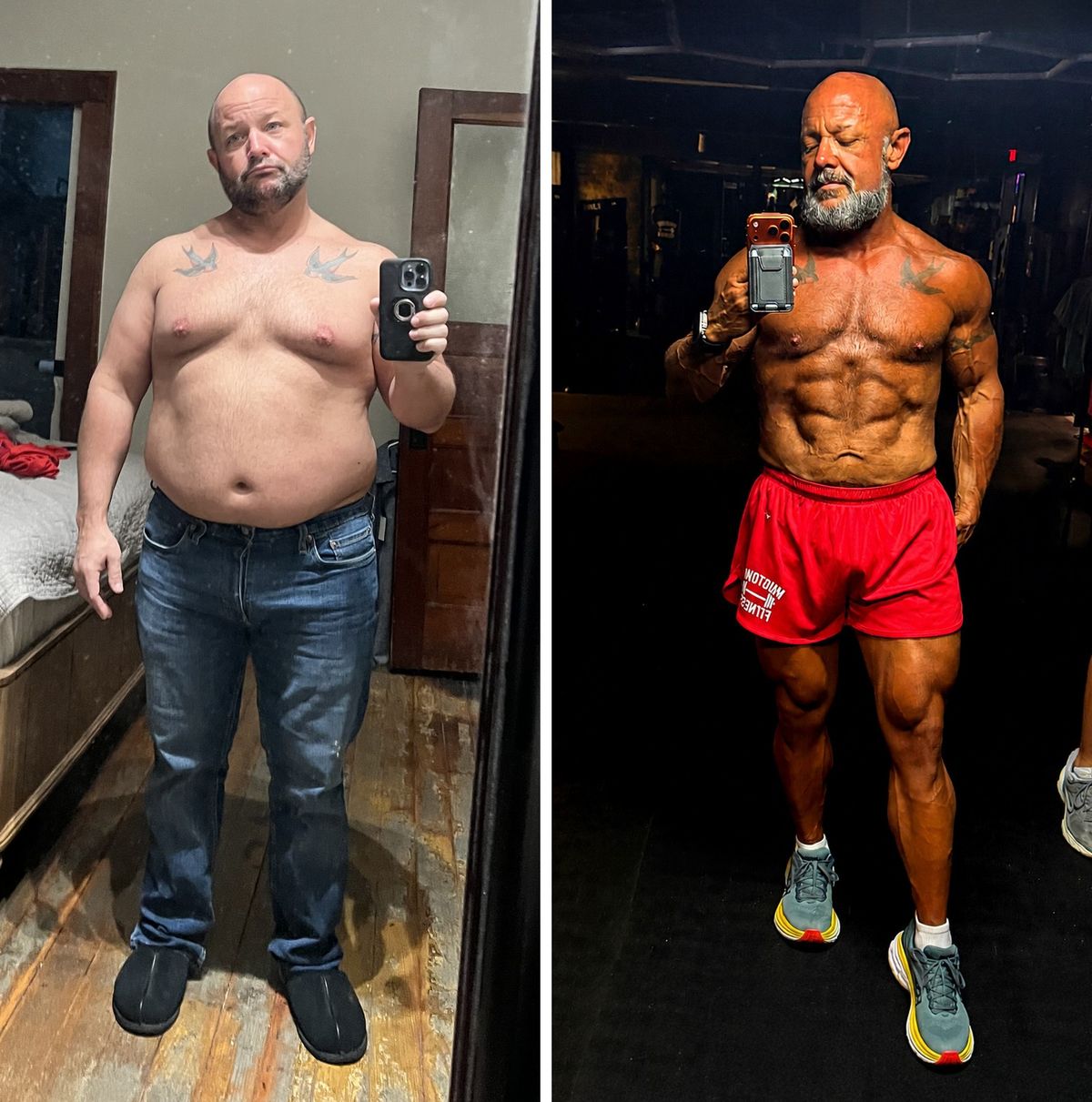 Ben Cordle before and after